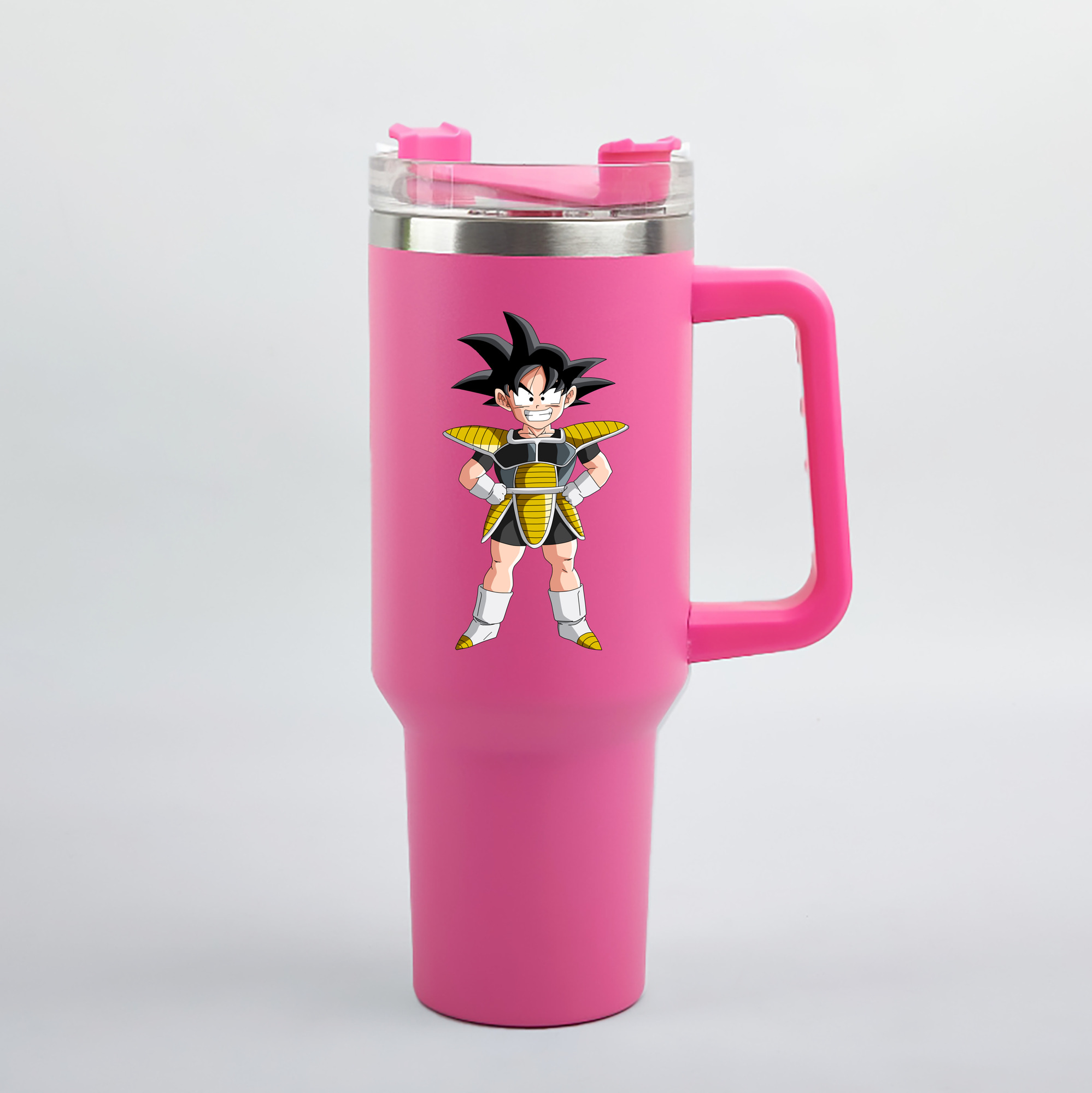 （画像用） ドラゴンボール 孫悟空（そん ごくう）Son Goku カカロット DRAGON BALL Kakarotto 1200mL車用タンブラー（カラープリント）
